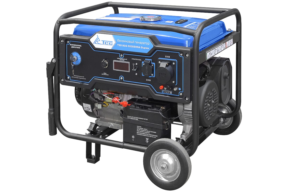 Бензогенератор TSS SGG 6000EHNA Duplex
